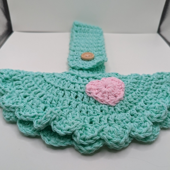 💞 2/$20 HAND CRAFTED Crocheted Towel Toppers - Picture 6 of 12